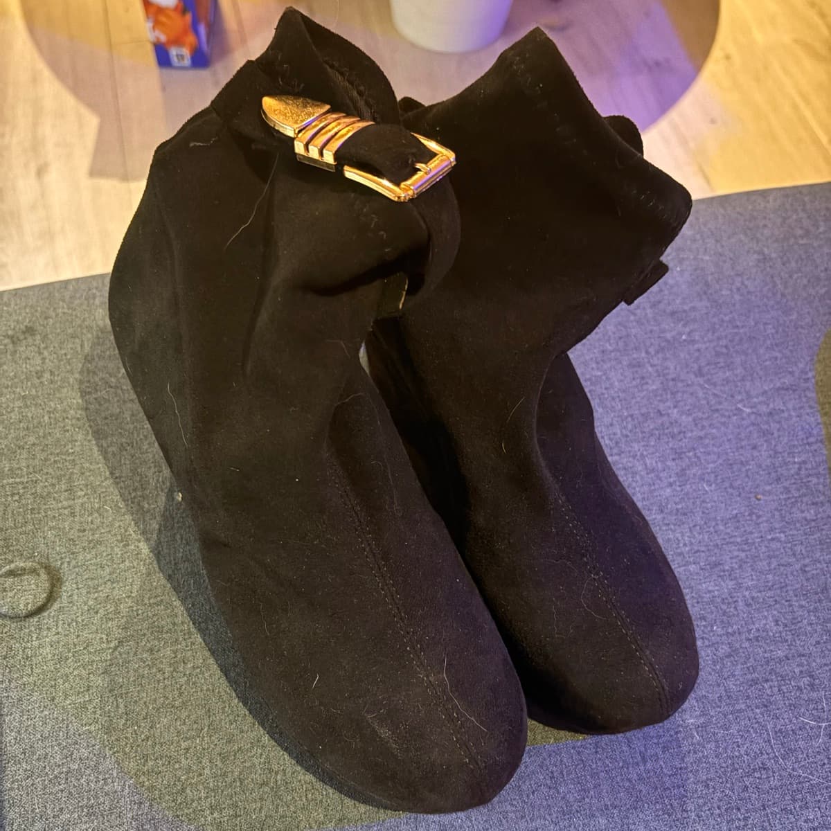 Ökklaskór með fleyghæl