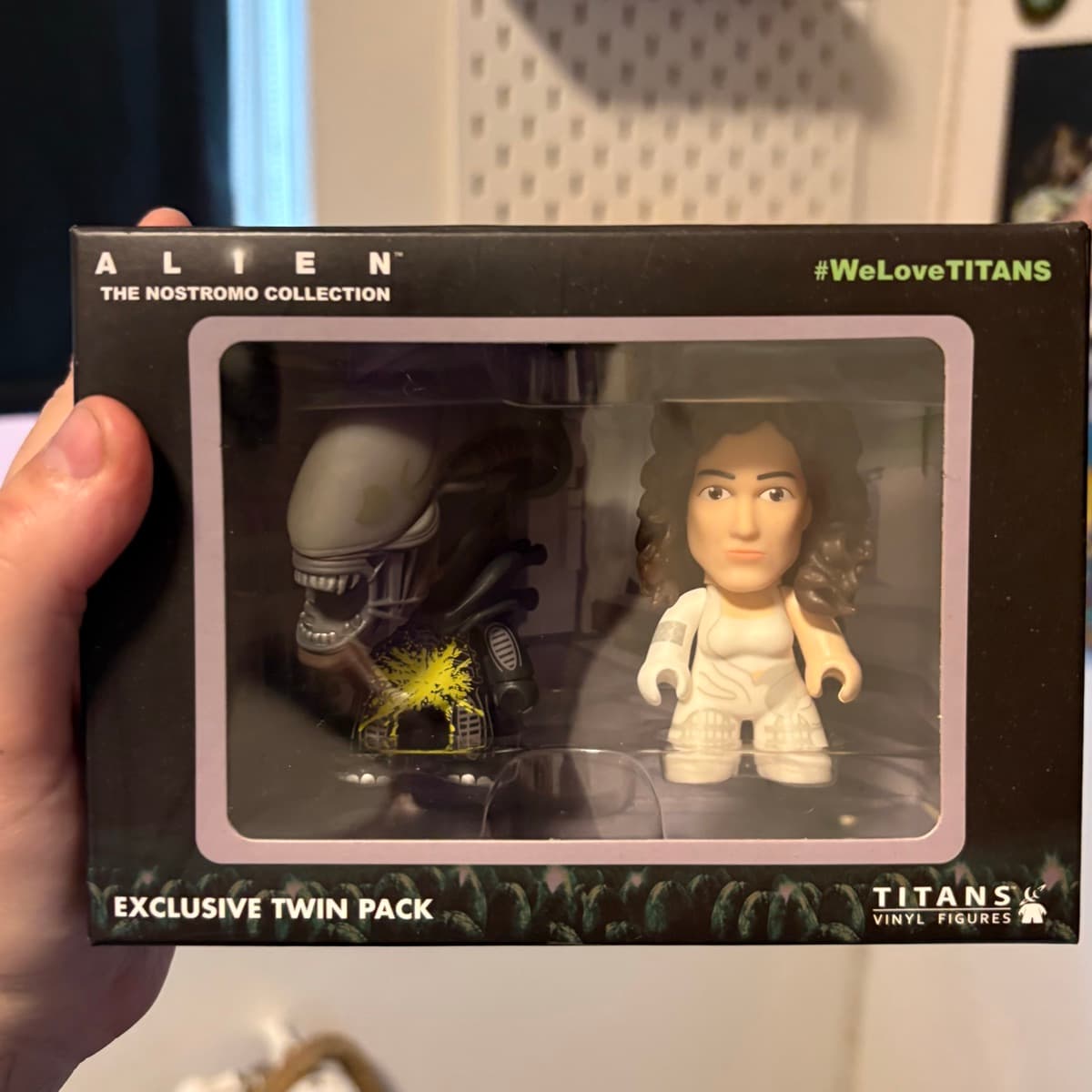 Alien Titans Ripley & Xenomorph fígúrur