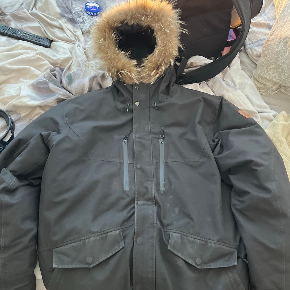 Fjällräven parkajakki cintamani