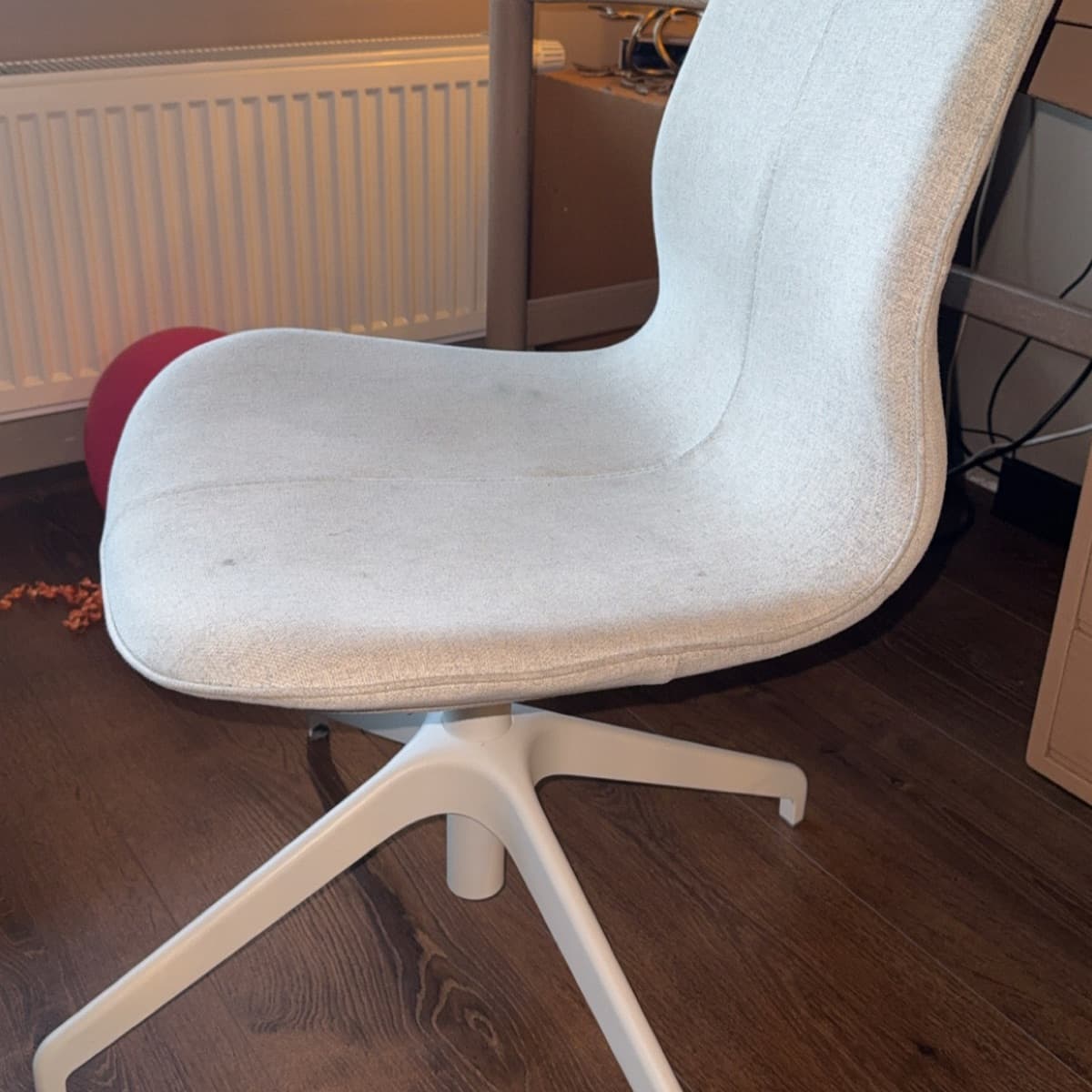 IKEA skrifborðsstóll hvítur