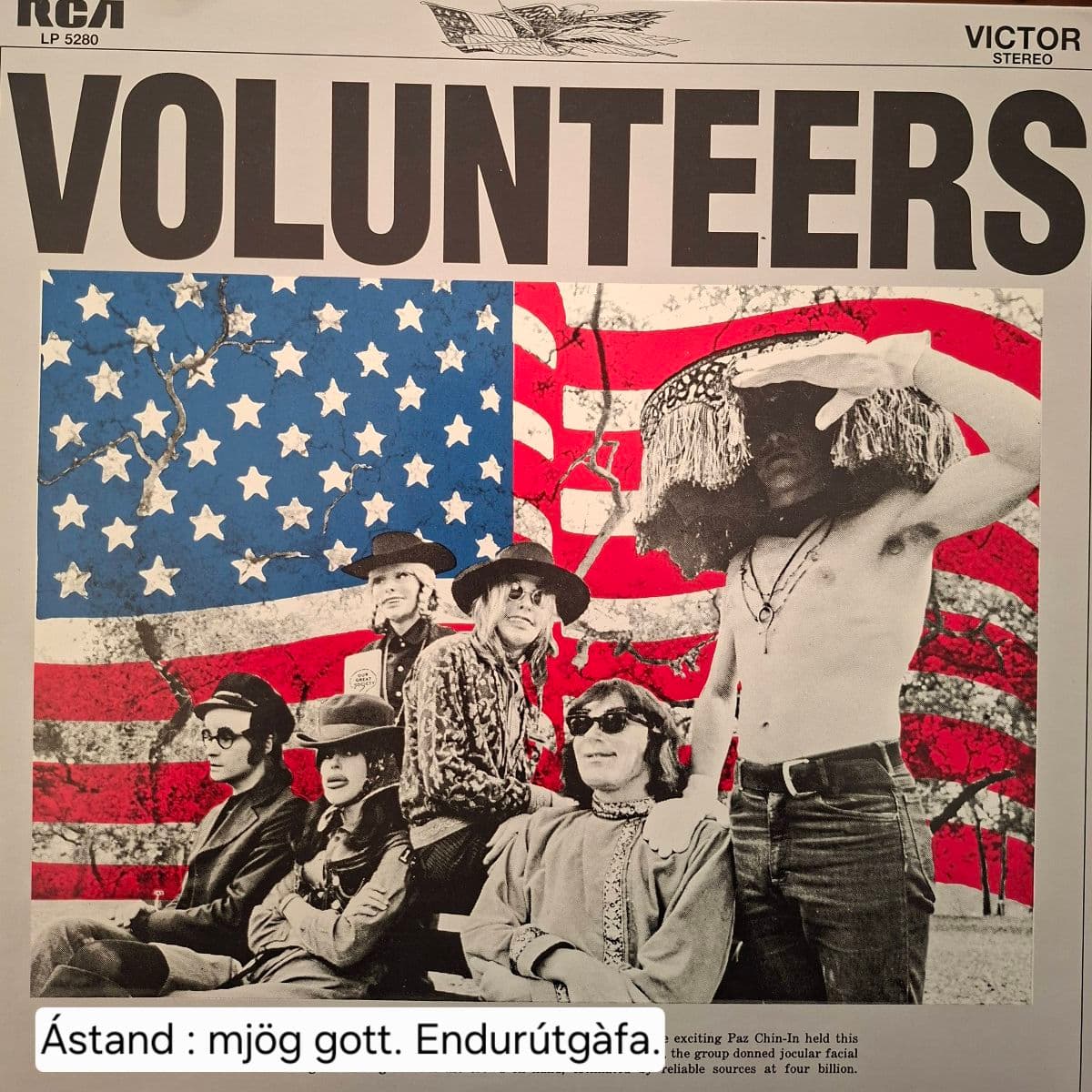 Jefferson Airplane - Volunteers vínylplata