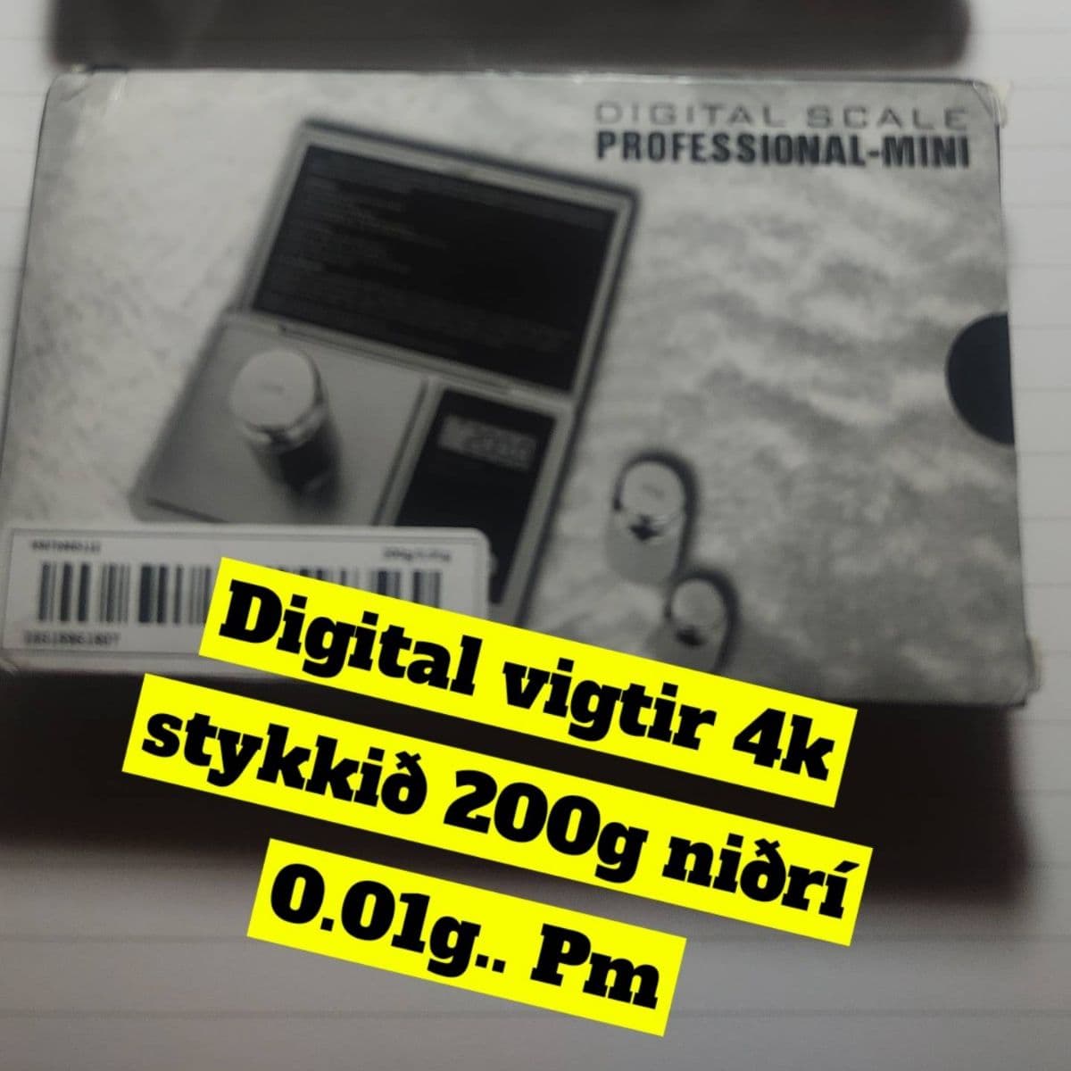 Stafræn demantsvigt