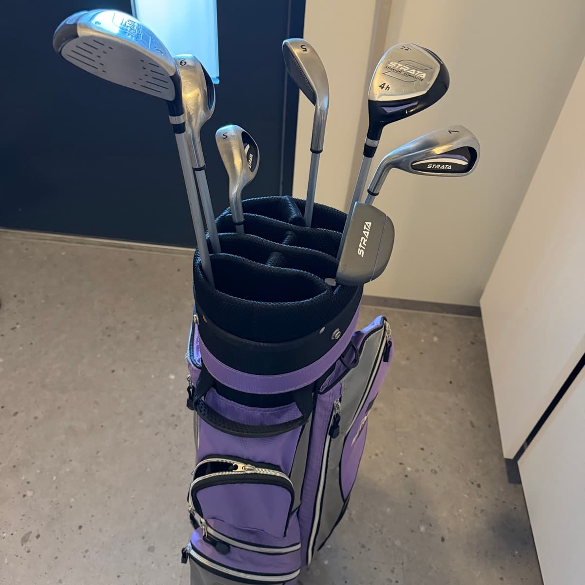 Strata kvenna golfsett fyrir örvhenta