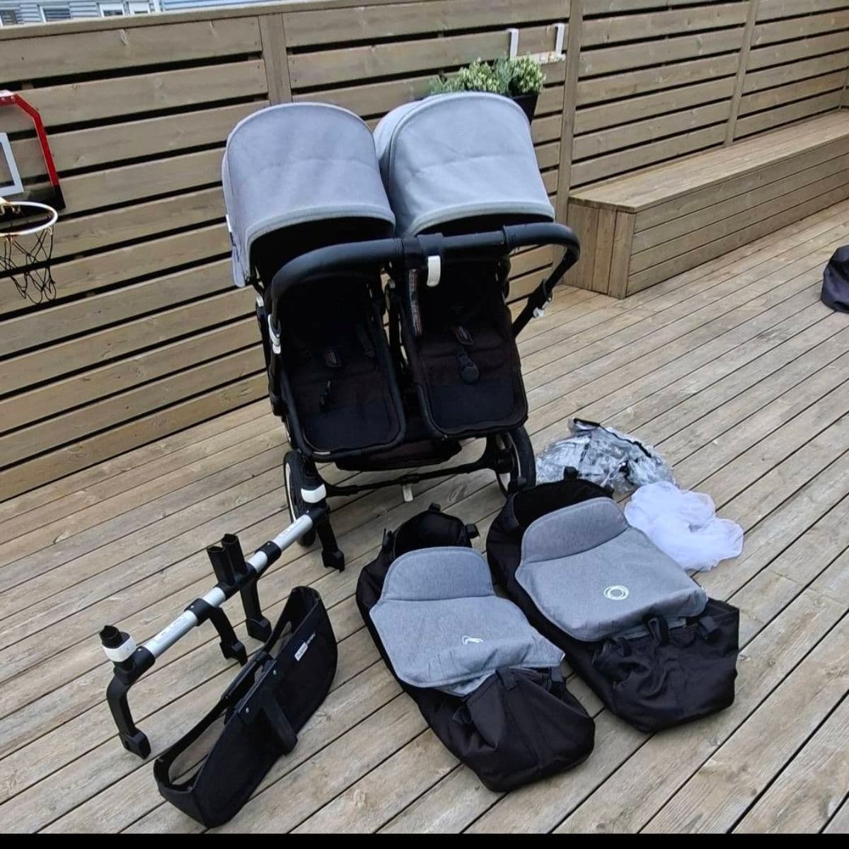 Bugaboo Donkey systkinavagn