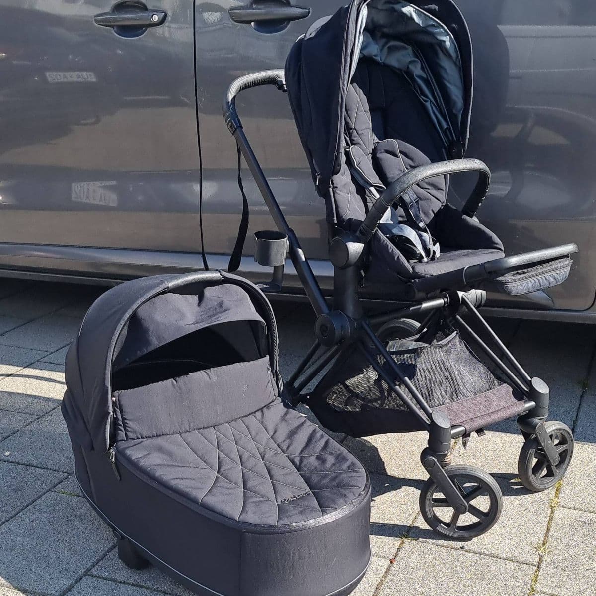 Cybex barnavagn og kerra