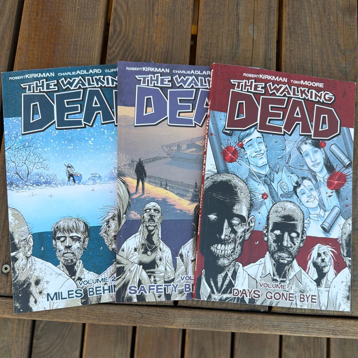 Walking dead comic books