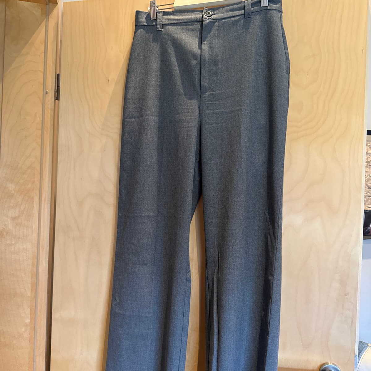 Klassískar gráar suitpants (sparibuxur)