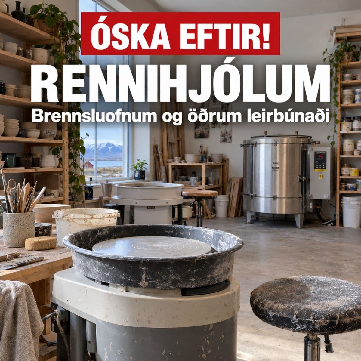 Óska efftir Rennibekk