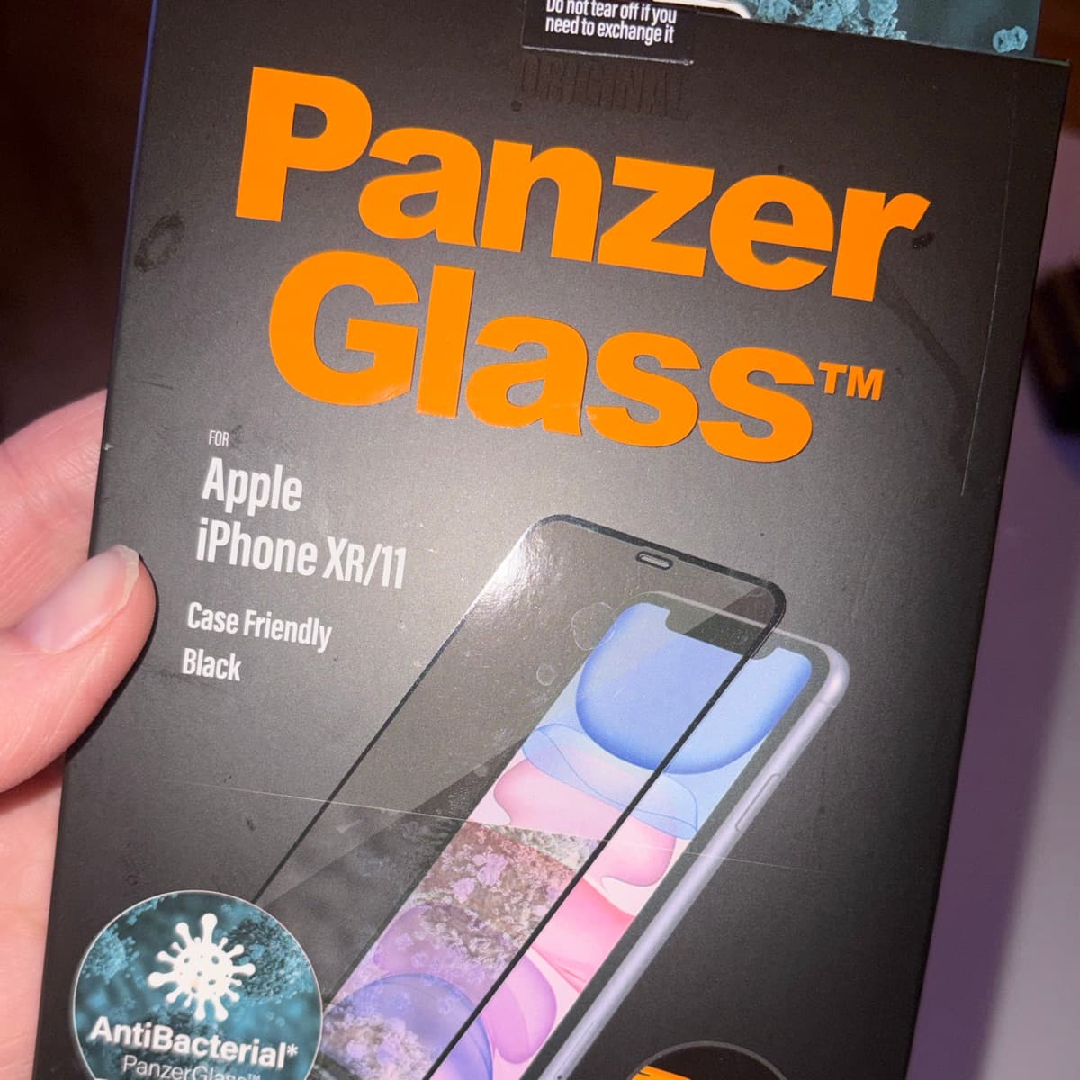 PanzerGlass fyrir iPhone XR/11