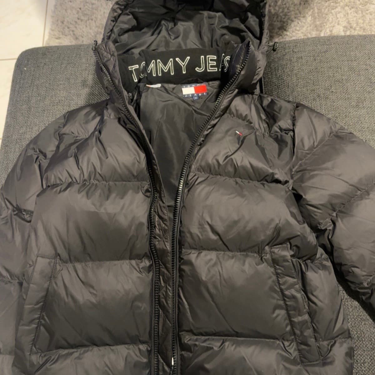 Tommy jeans úlpa stærð M