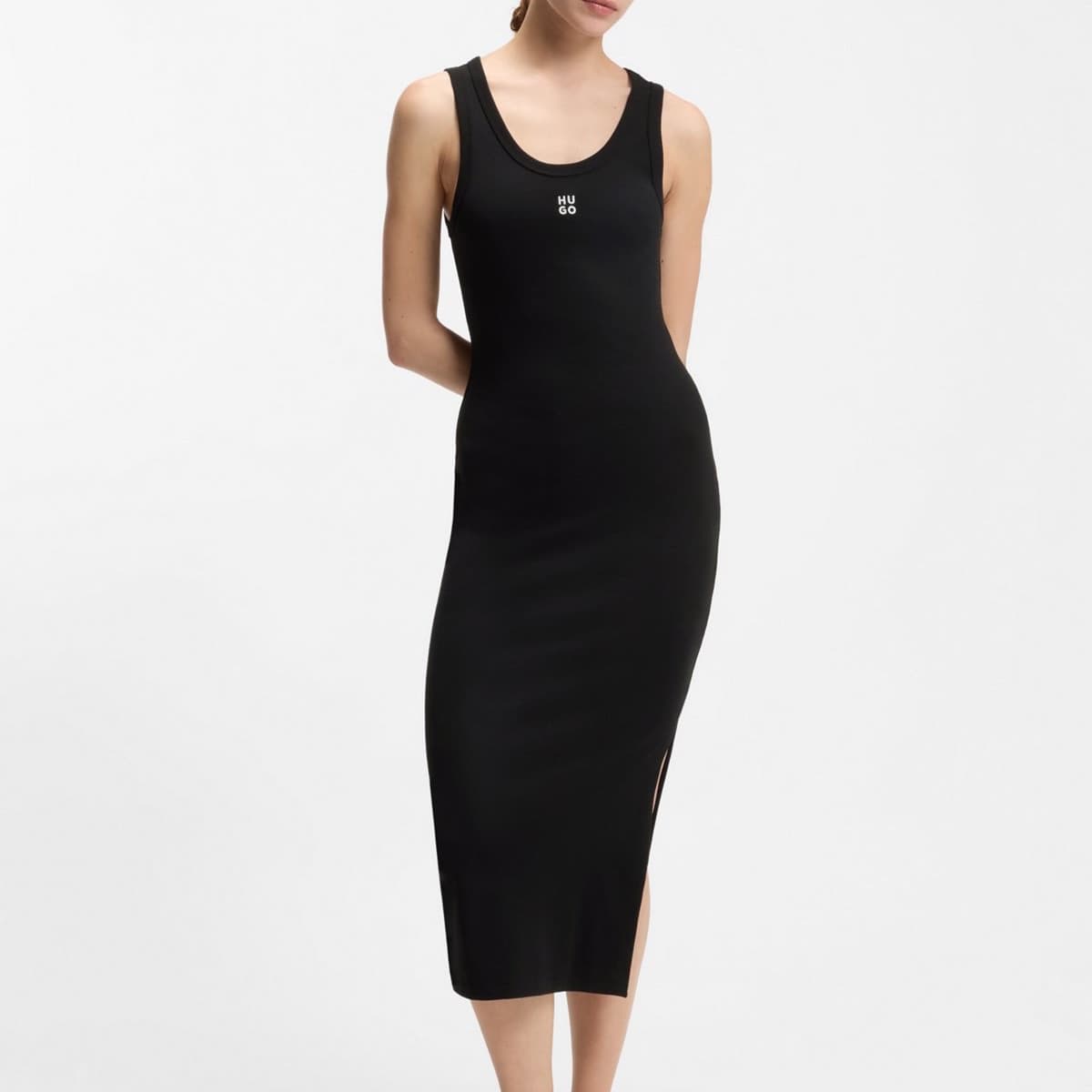 Hugo boss midi kjóll