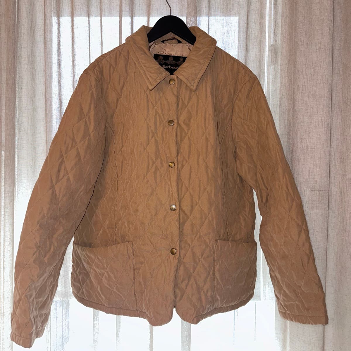 Barbour vatteraður jakki kvk st. 20