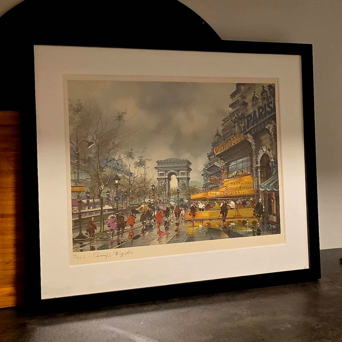 Innrömmuð mynd - Champs-Élysées