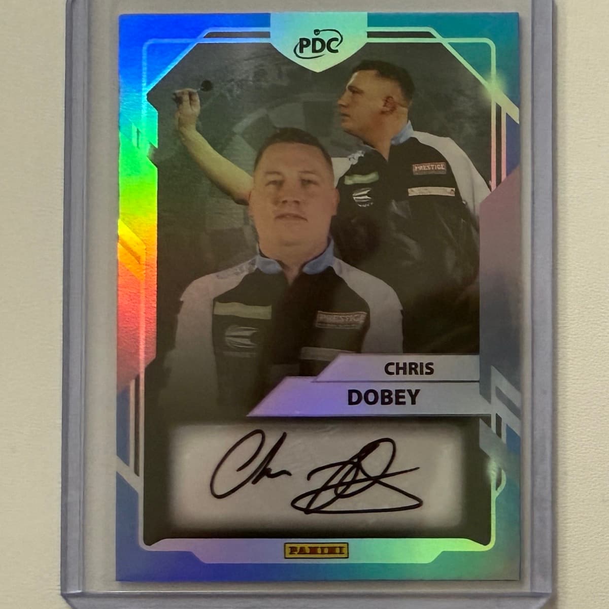 Chris Dobey Panini safnkort