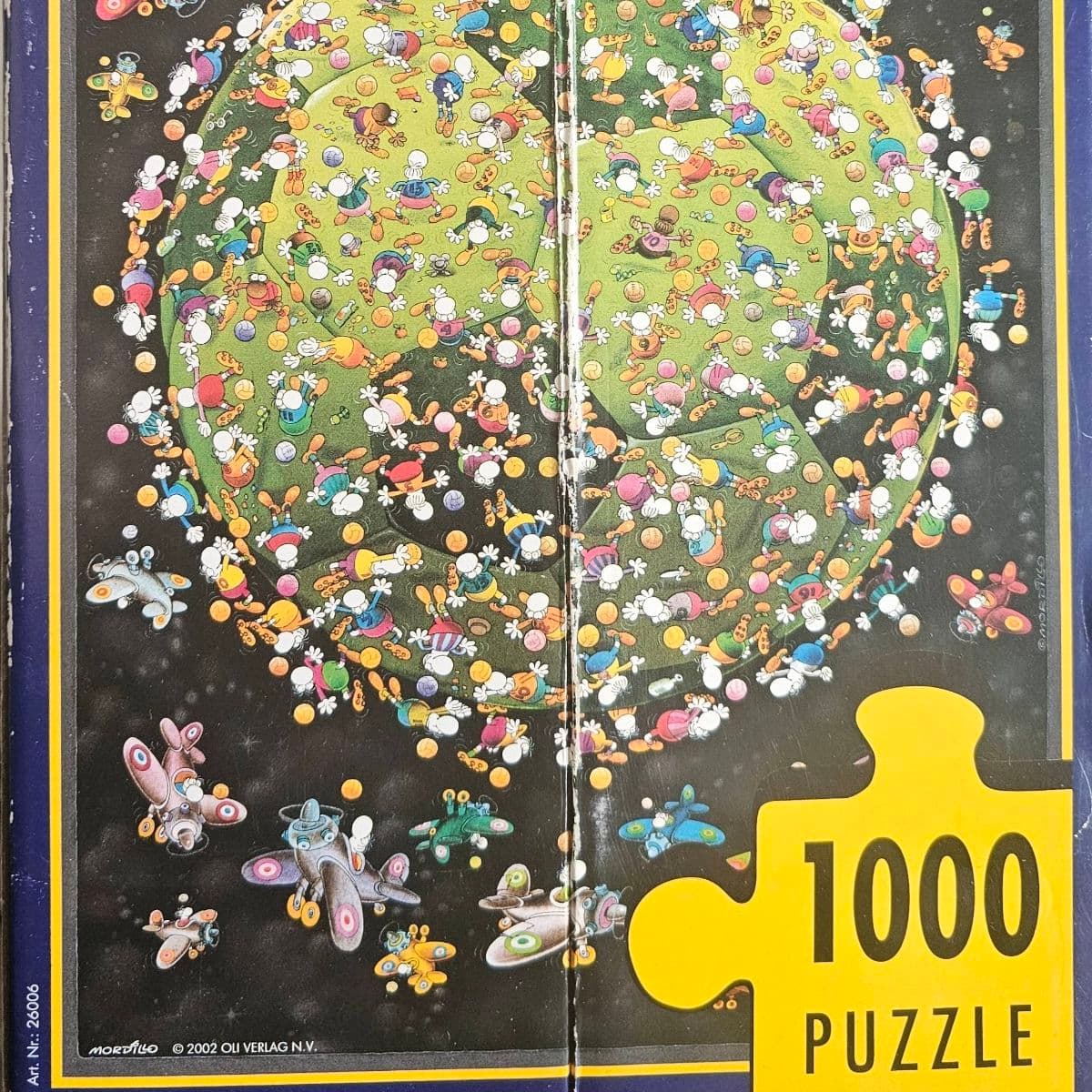 Heye Football world 1000 bita púsluspil