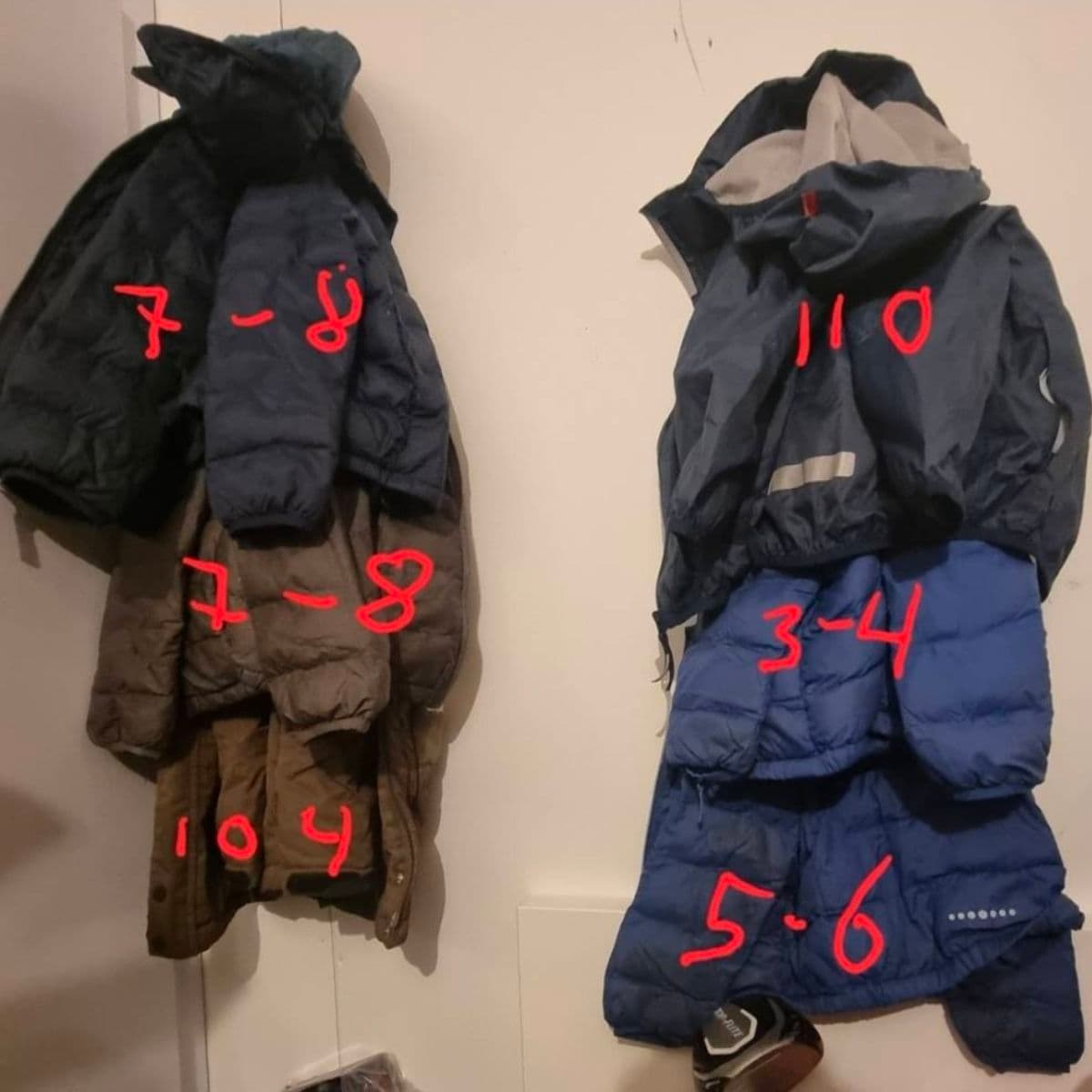 Uniqlo úlpur, Ticket to heaven úlpa og Didrikson vindjakki
