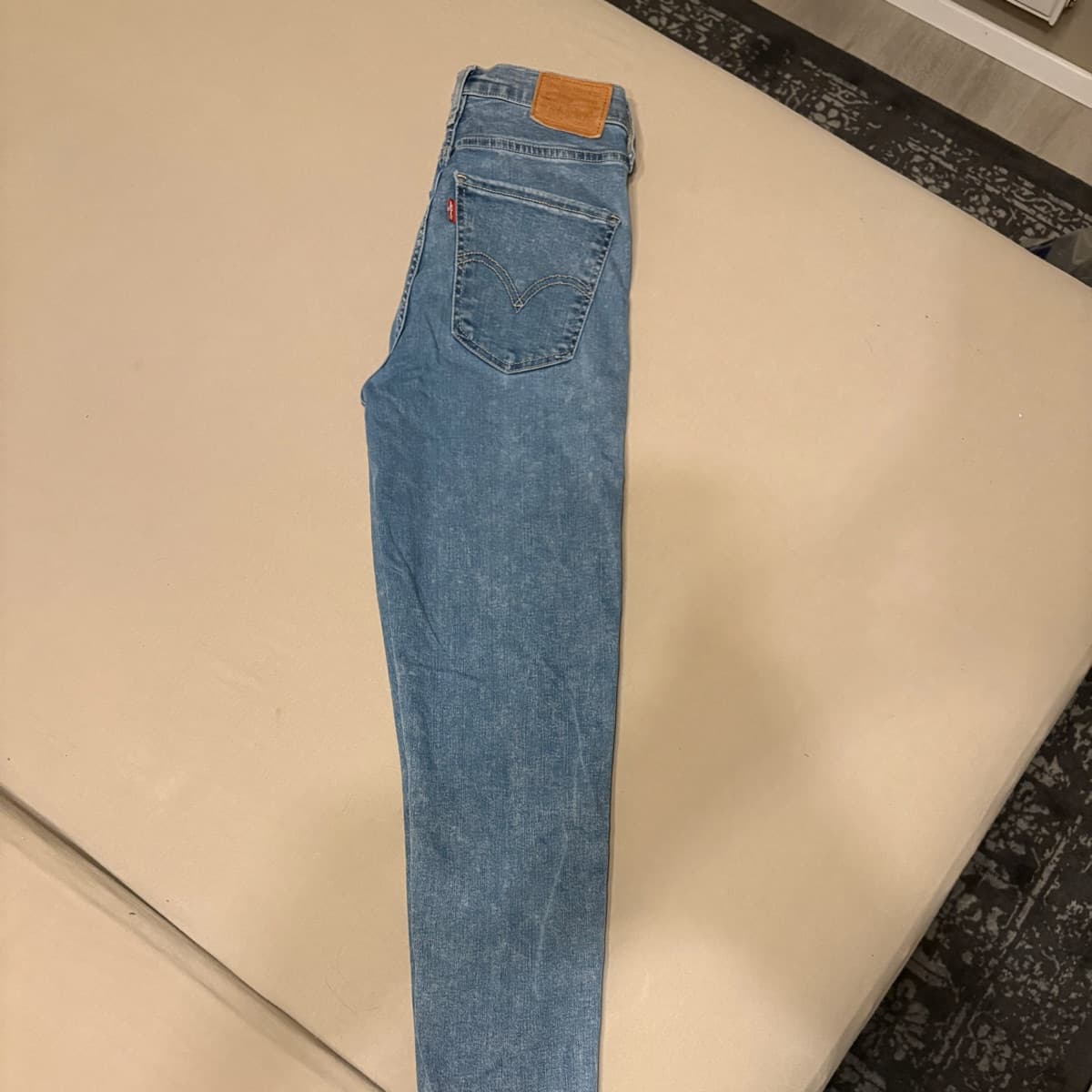 Levi's Mile High Super Skinny gallabuxur