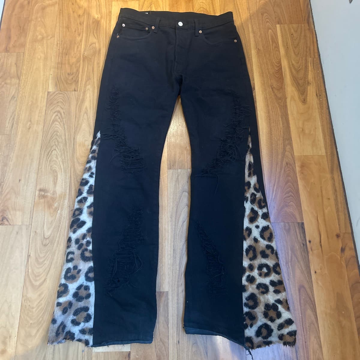Levi's gallabuxur með dýramunstri