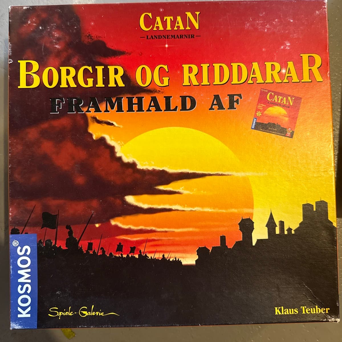 Catan: Borgir og riddarar viðbót