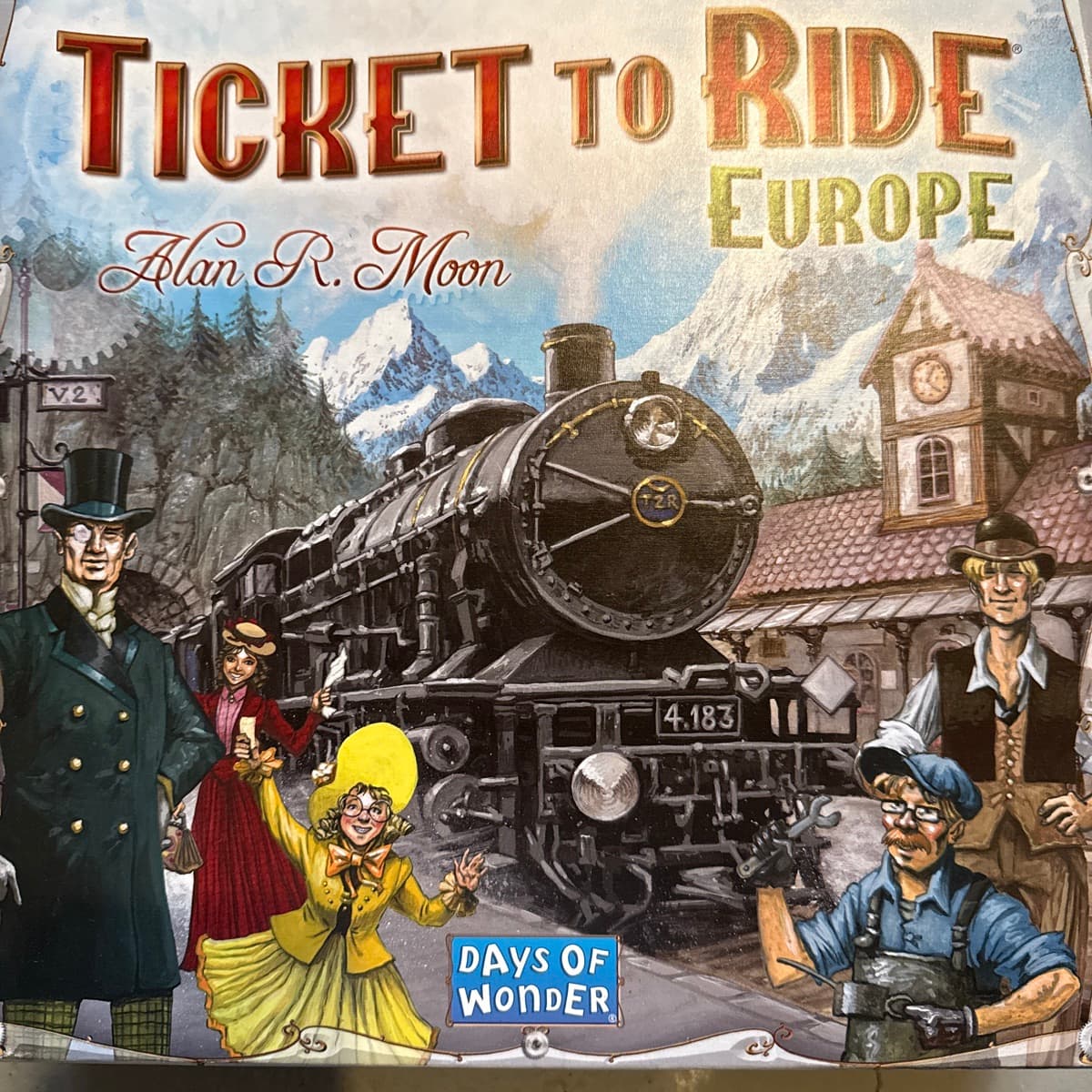 Ticket to Ride Europe borðspil