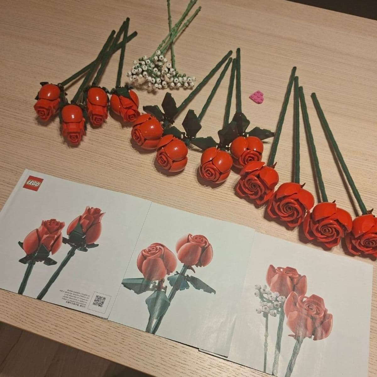LEGO rósavöndur