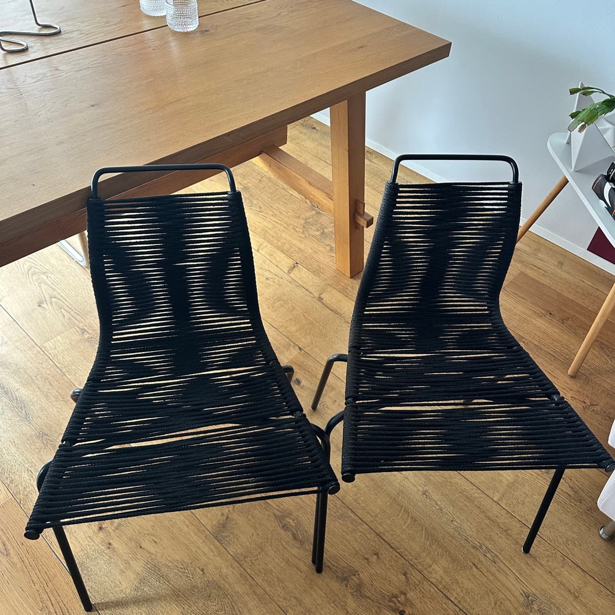 2x Carl Hansen & Søn PK1 borðstofustóll