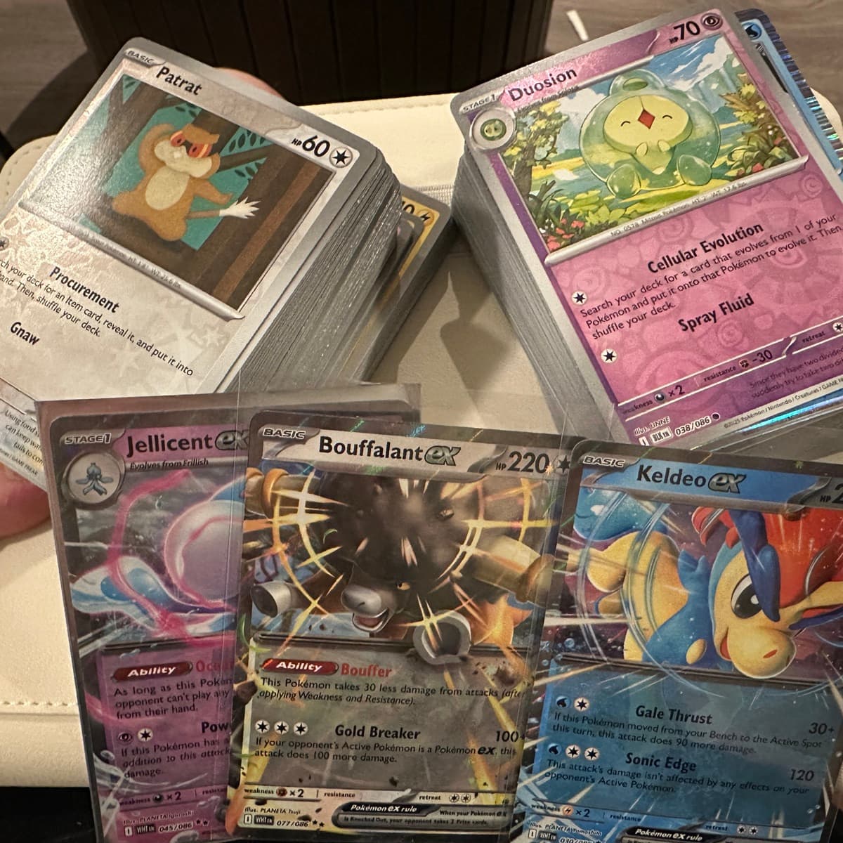 Pokemon spil white flare & black bolt
