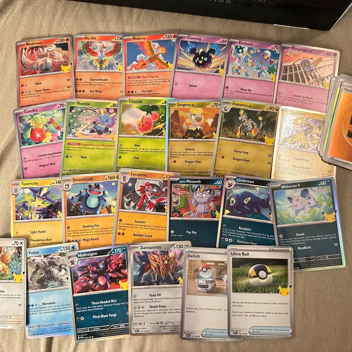 Pokemon 30th cards ⚡️