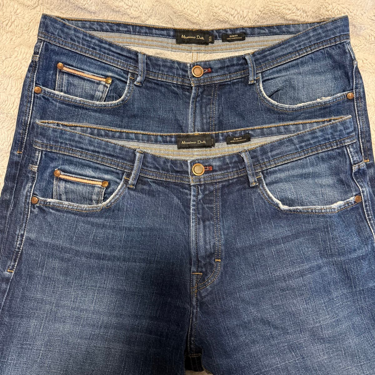 Massimo Dutti gallabuxur x2
