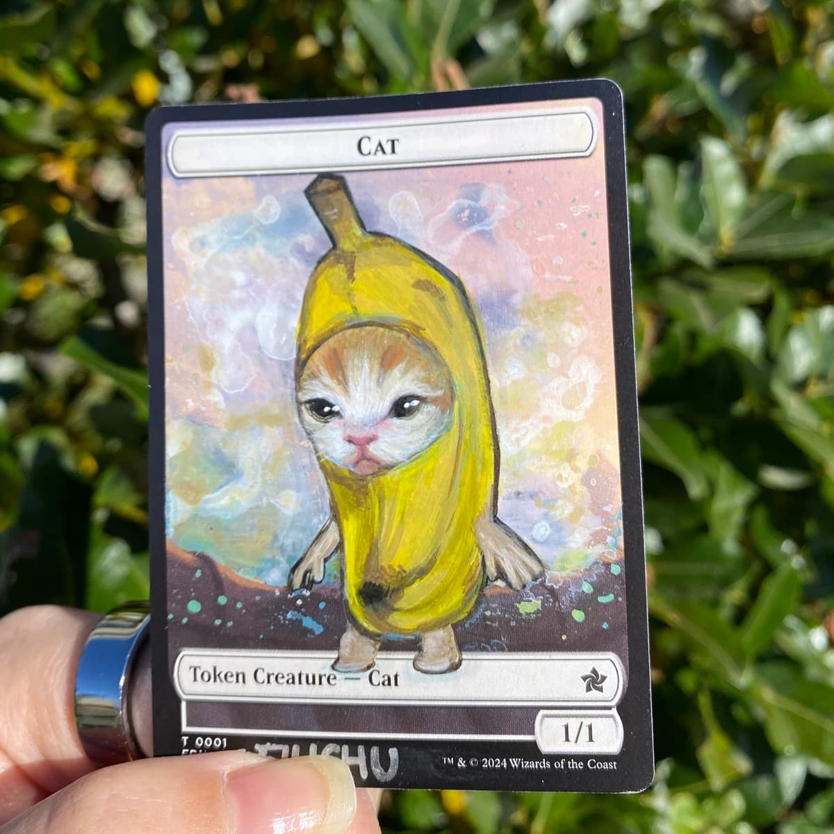 Magic the Gathering Cat token