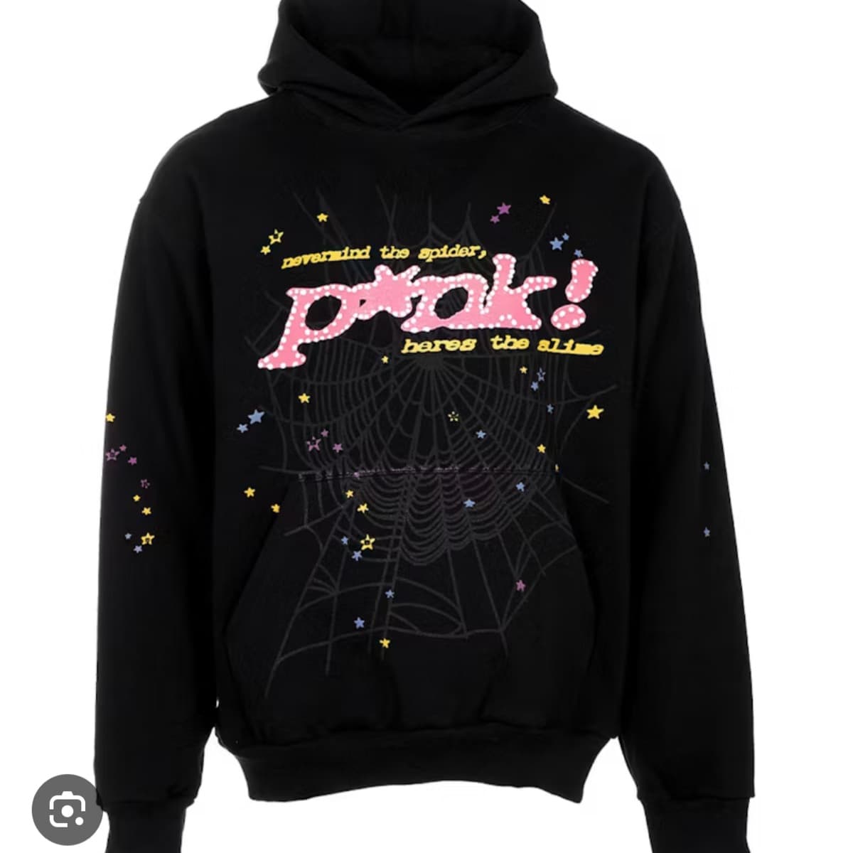 Sp5der Pink! hettupeysa