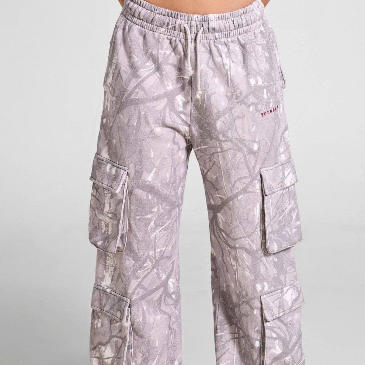 Camo cargo joggers