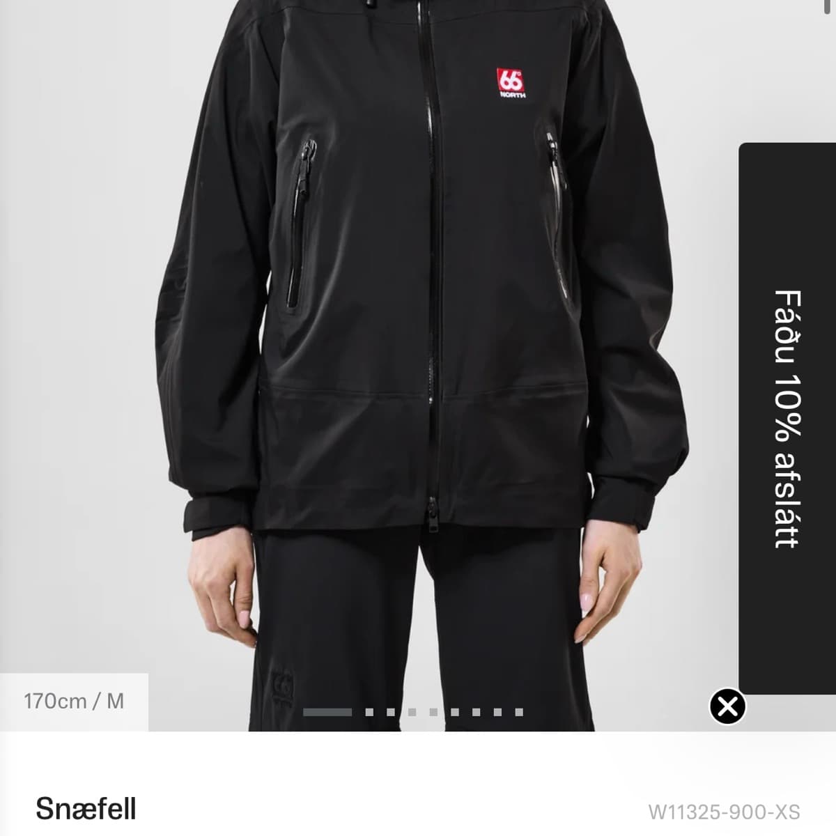 66°Norður Snæfell skeljakki 2xl