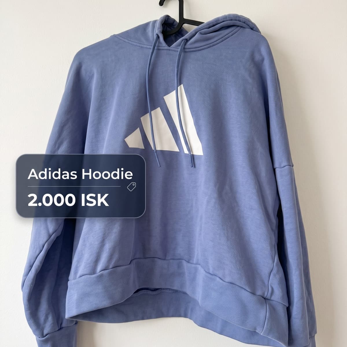 Adidas hettupeysa