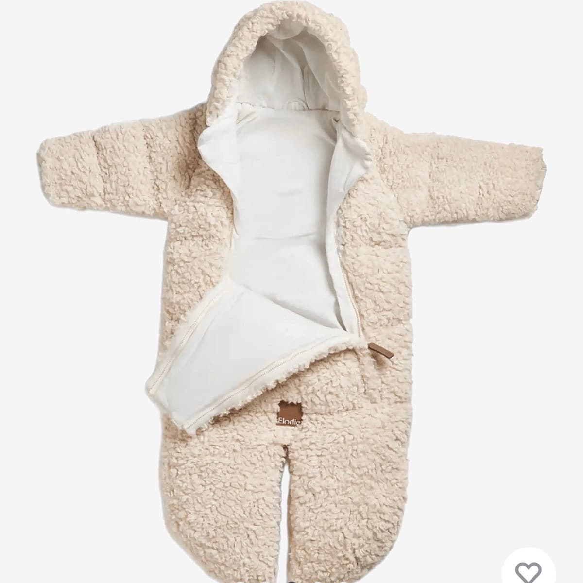 Elodie - Baby Overall - Soft Sherpa (0-6 months)