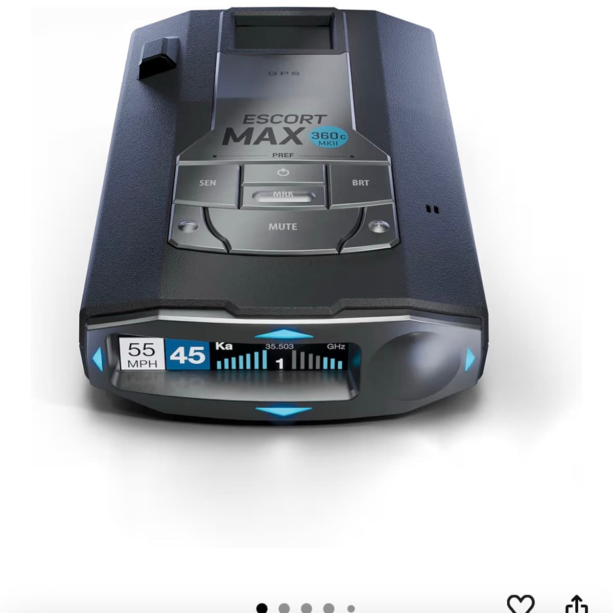 Escort MAX 360c MKll ratarvari