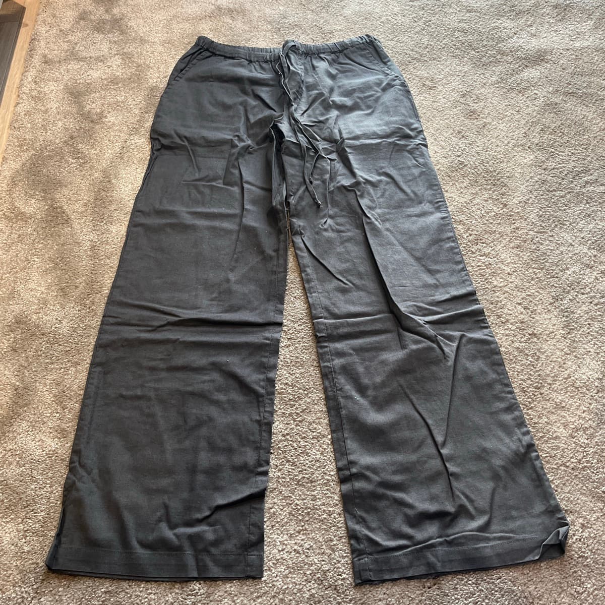 Linen buxur