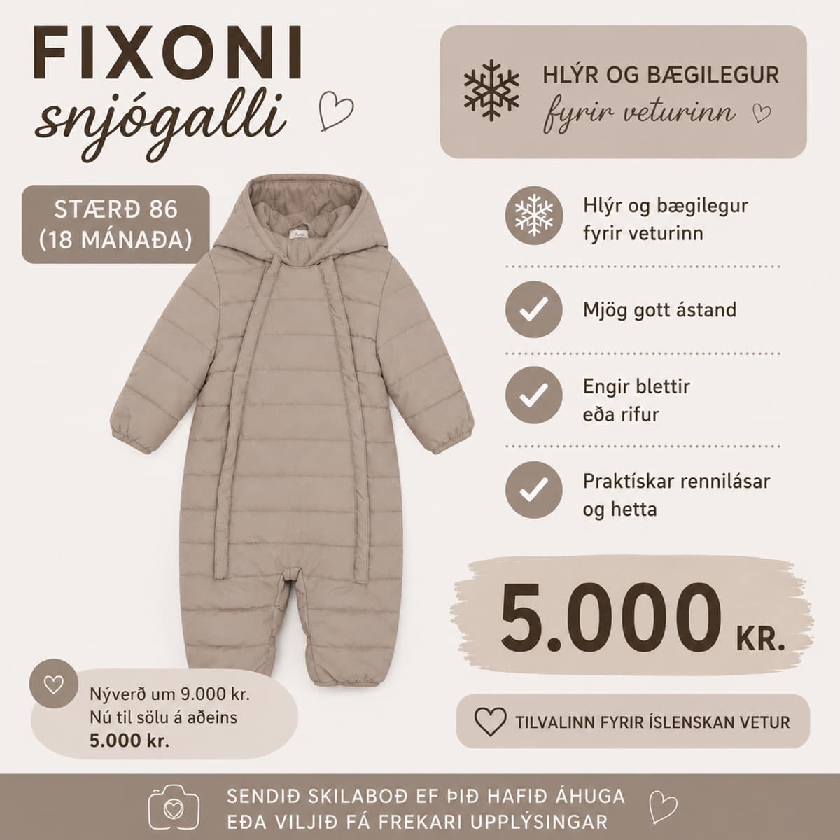 FIXONI snjógalli