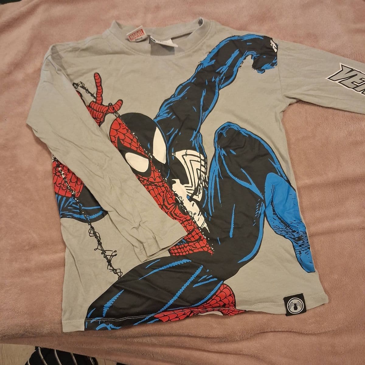 Spider-Man og Venom síðerma bolur