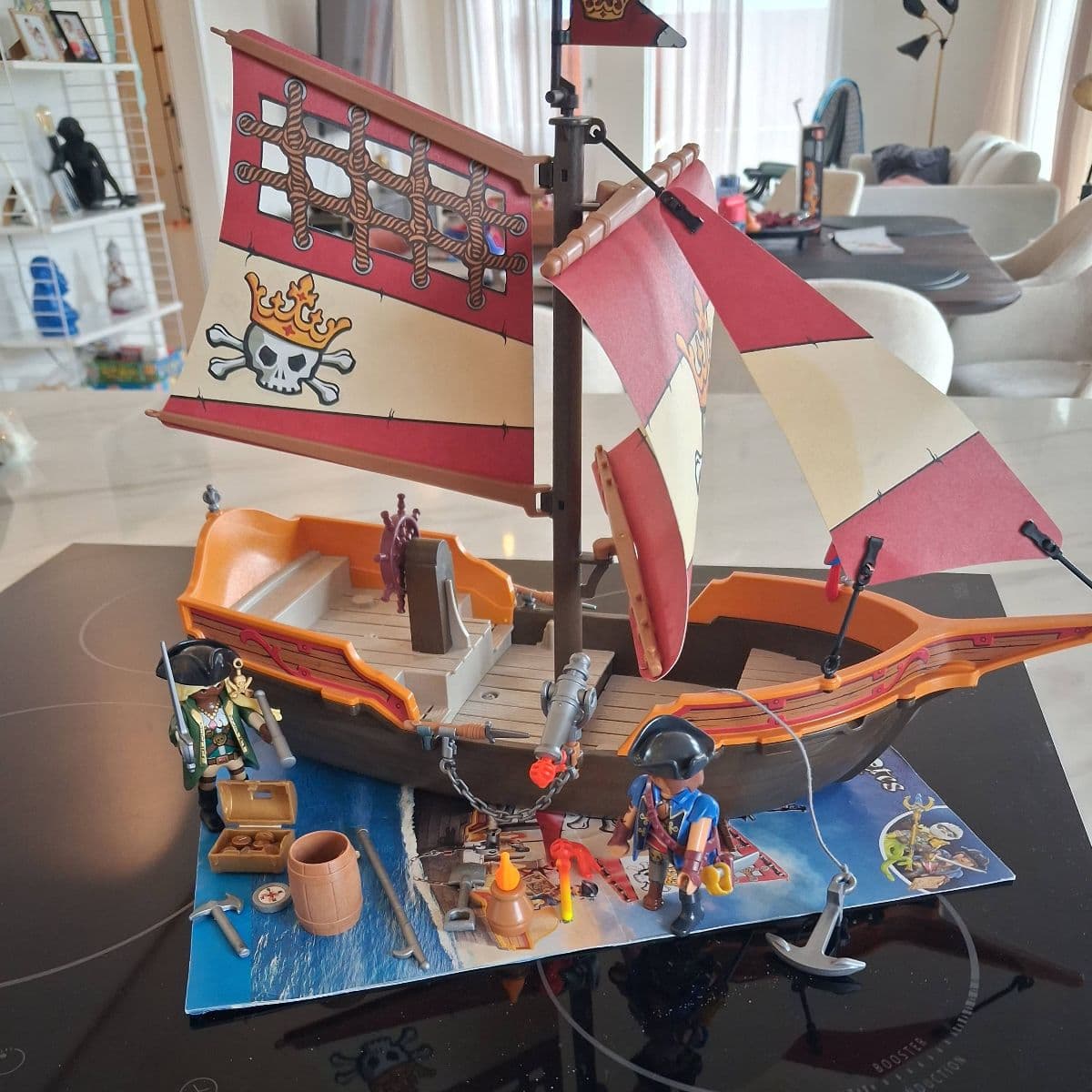 Playmobil sjóræningjaskip