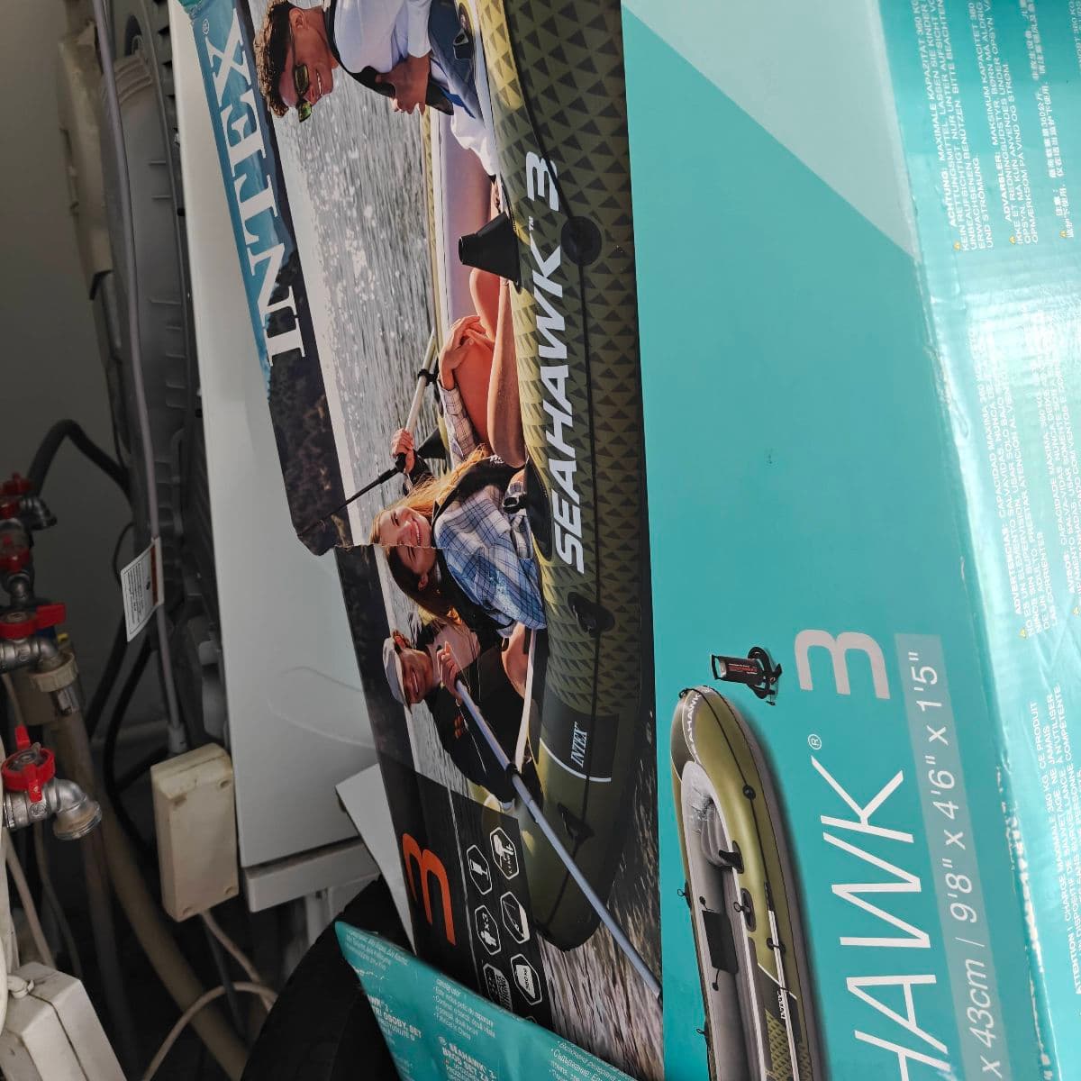 Intex Seahawk 3 gúmmíbátur
