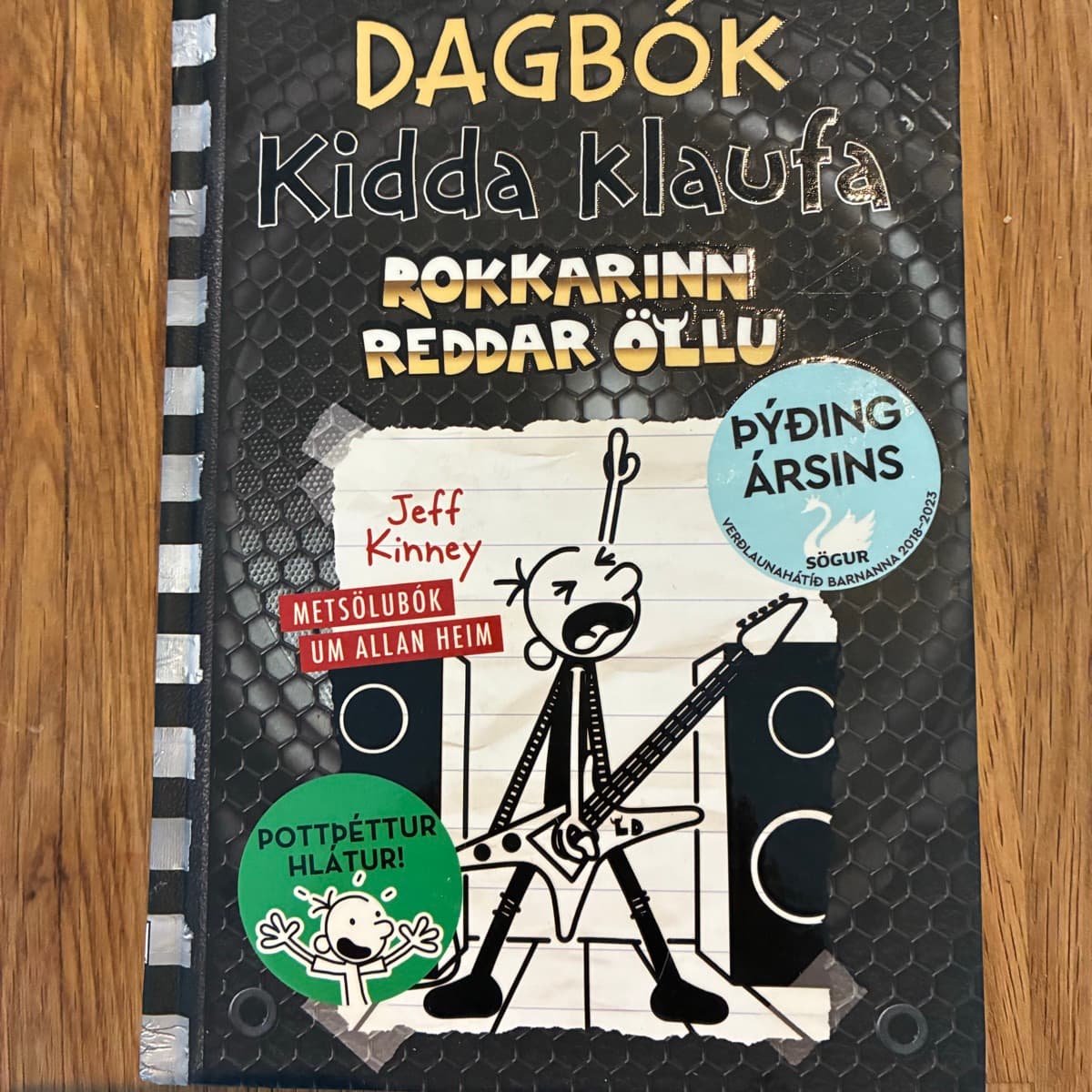 Dagbók Kidda klaufa - Rokkarinn reddar öllu