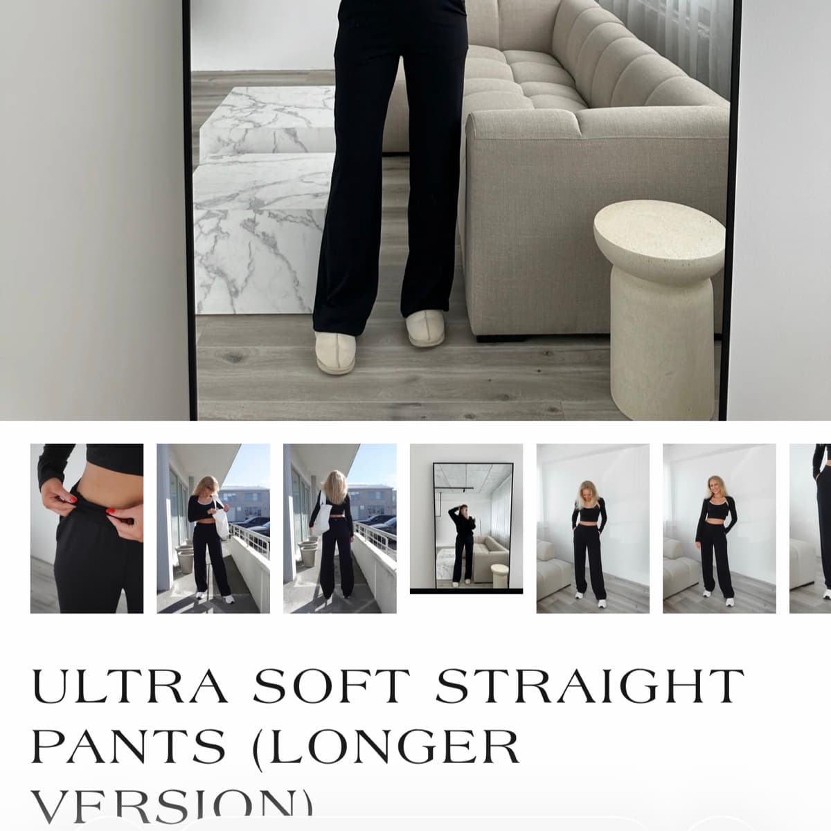 DIL ULTRA SOFT STRAIGHT PANTS