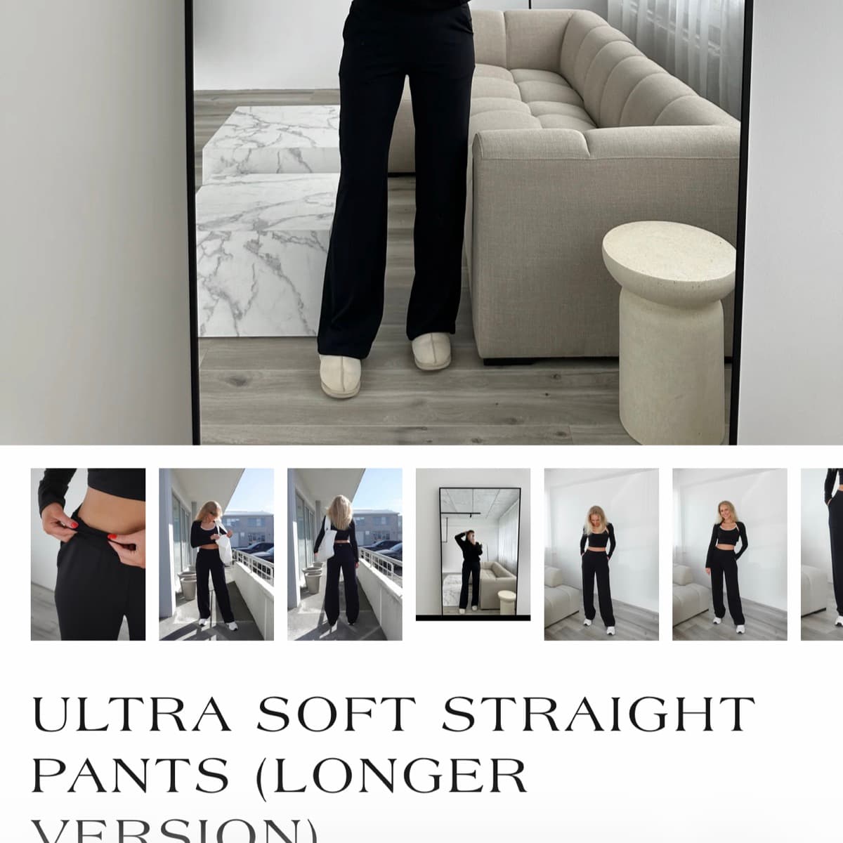 DIL ULTRA SOFT STRAIGHT PANTS