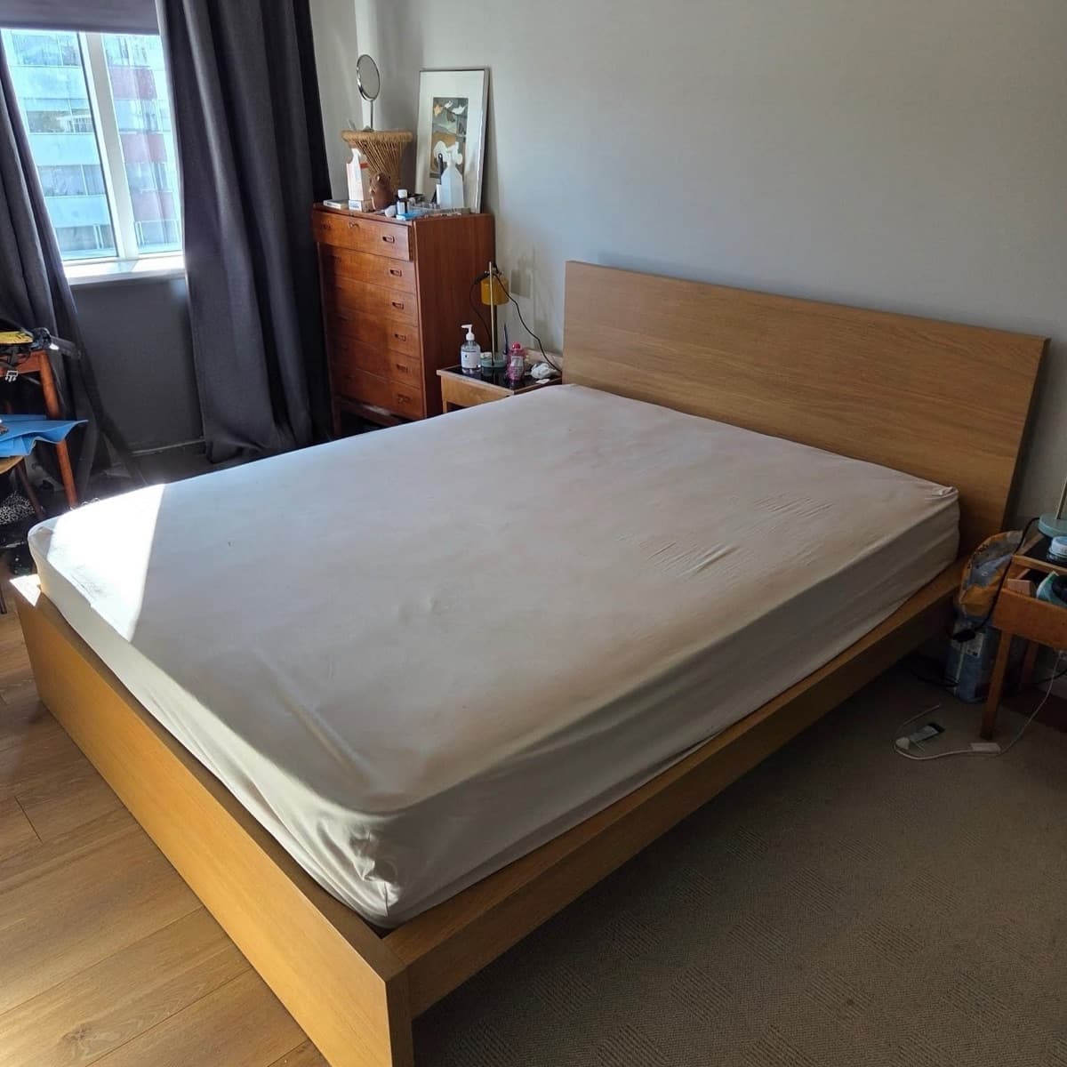 IKEA MALM rúm