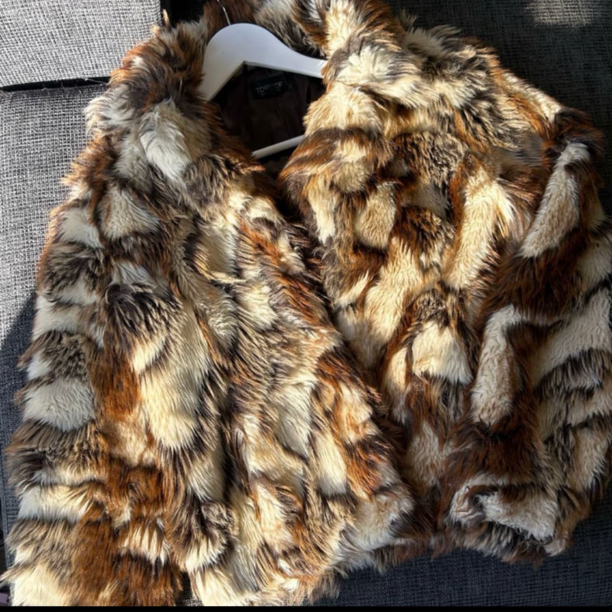 Topshop loðjakki