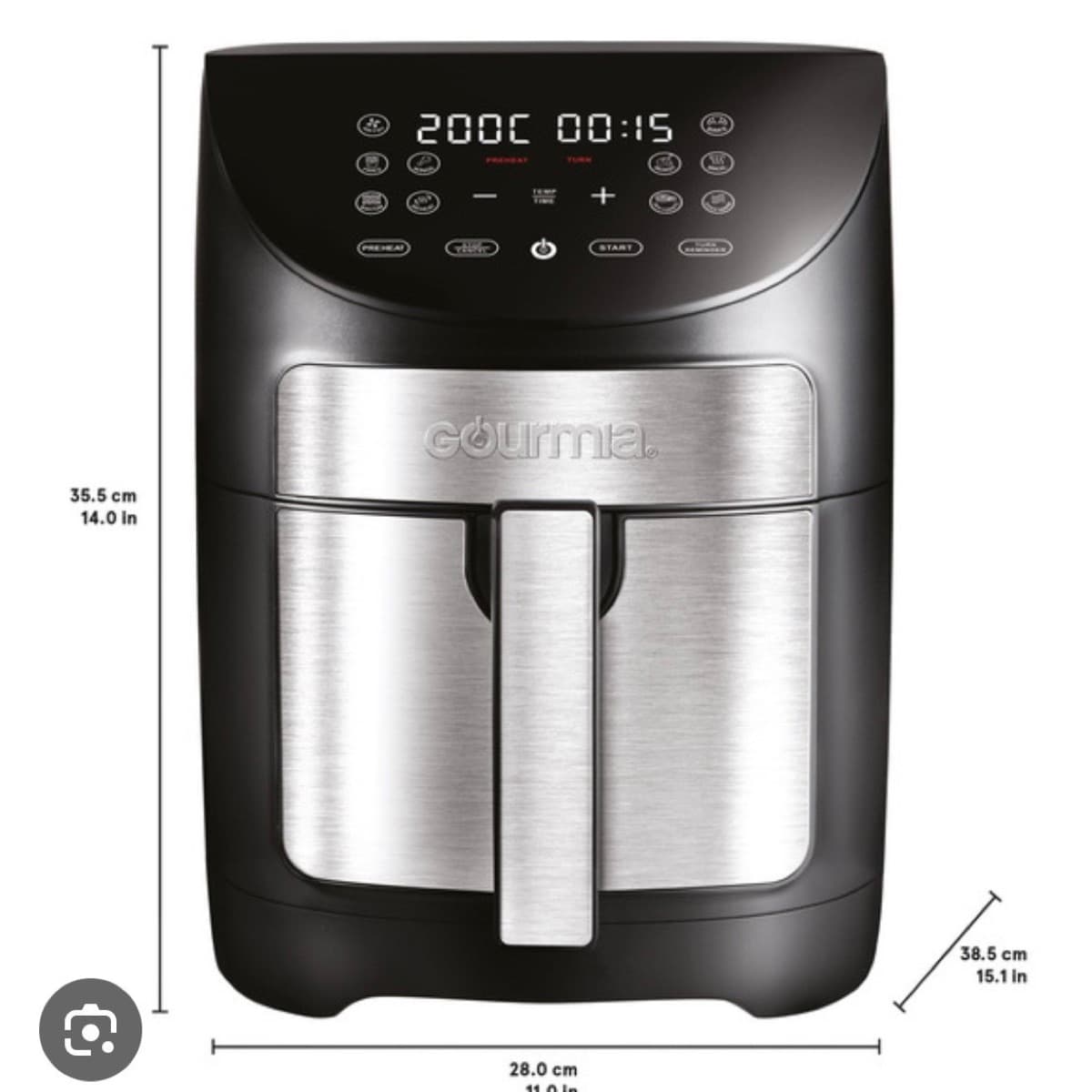 Gourmia air fryer
