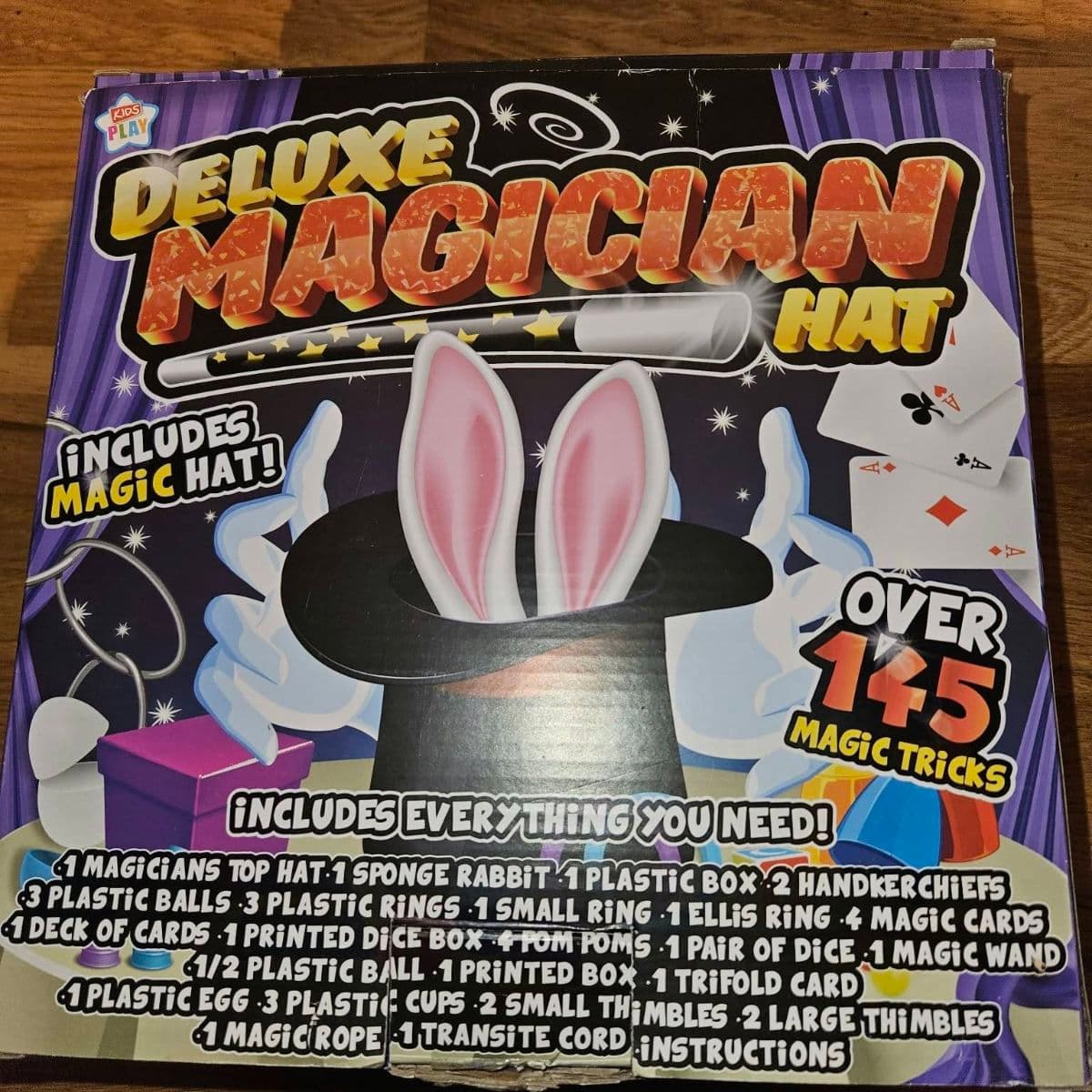 Deluxe Magician Hat töfrasett