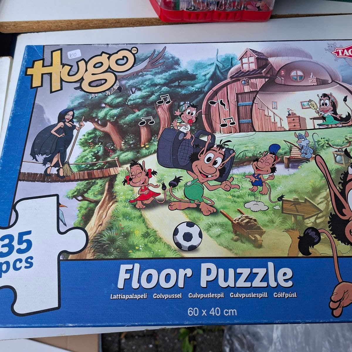 Hugo gólfpúsl, 35 bitar