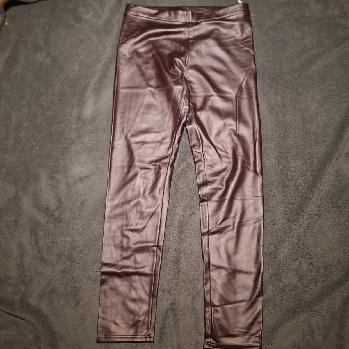 Oroblu leggings úr leðurlíki